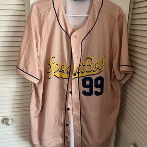 Nickelodeon Light Pink Jersey with Navy Details